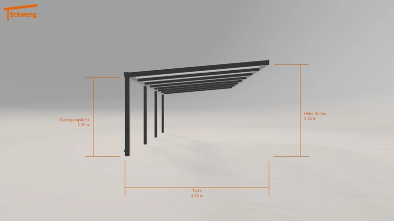 #DE Schweng Terrassenüberdachung S400 (ID zb3q94)