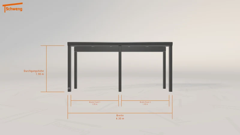 #DE Schweng Terrassenüberdachung S400 (ID 772zmv)