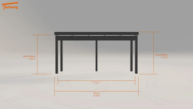#DE Schweng Terrassenüberdachung S400 (ID 772zmv)