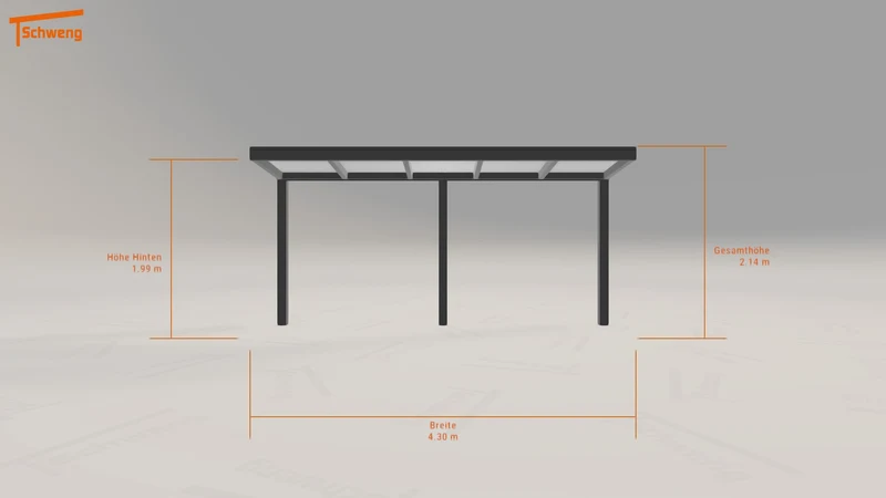 #DE Schweng Terrassenüberdachung S350 (ID ygz4nv)