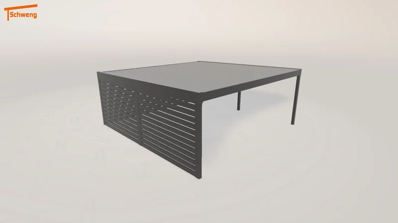 #DE Schweng Flachdachcarport C600 (ID k2vzqg) #MTG