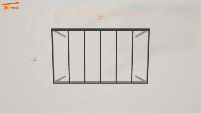 #DE Schweng Terrassenüberdachung S400 (ID 9wrmj7)