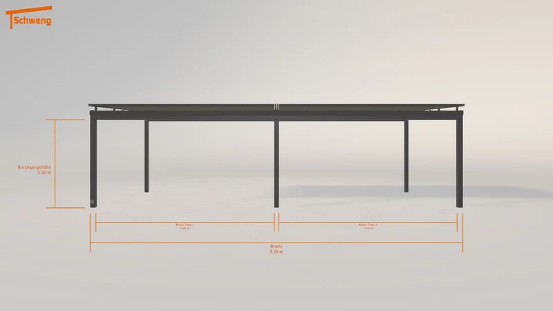#DE Schweng Terrassenüberdachung S350 (ID 772zdj)