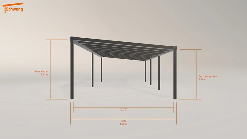 #DE Schweng Pultdachcarport S400 (ID jjg23w) #MTG