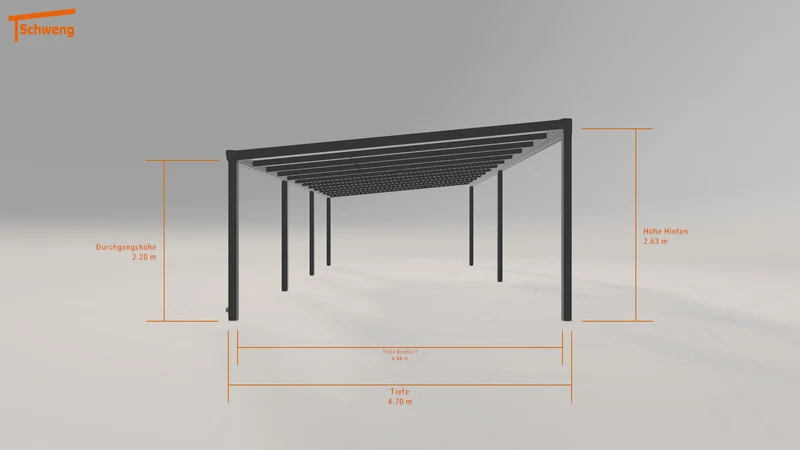 #DE Schweng Pultdachcarport S400 (ID jjg23w) #MTG