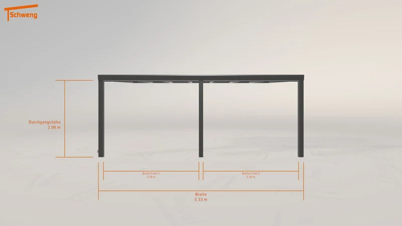 #DE Schweng Terrassenüberdachung S400 (ID ygz4xg)