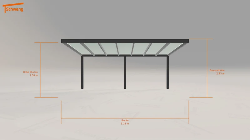 #DE Schweng Terrassenüberdachung S400 (ID ygz4xg)