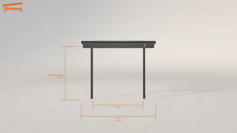 #DE Schweng Terrassenüberdachung S400 (ID 5m7py3)