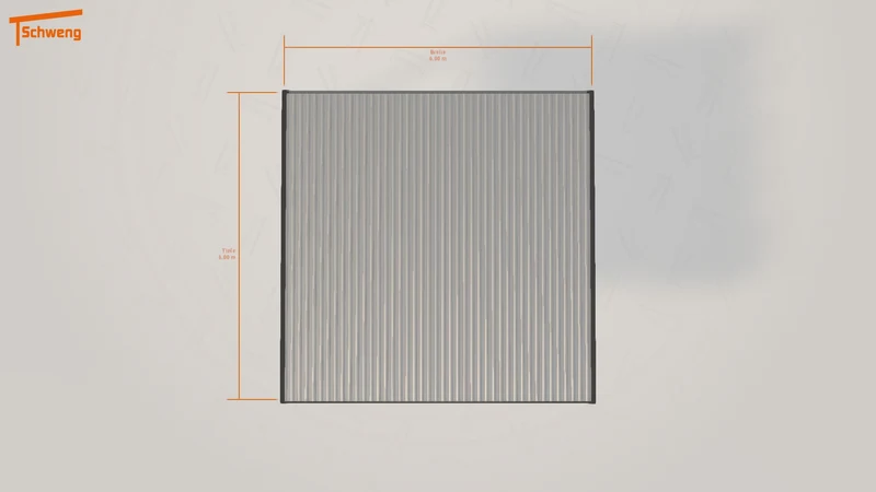#DE Schweng Flachdachcarport C600 (ID ygzw5g) #MTG