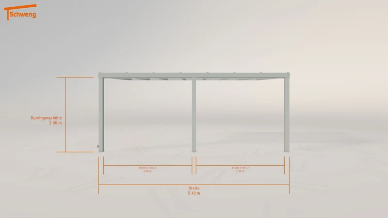 #DE Schweng Terrassenüberdachung S350 (ID pbvrz3)