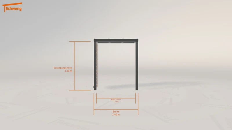 #DE Schweng Terrassenüberdachung S350 (ID 33ymmx)