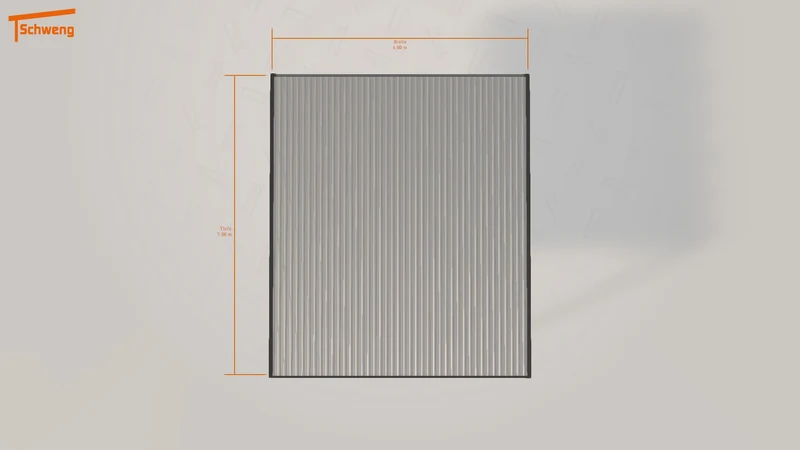 #DE Schweng Flachdachcarport C600 (ID rjy99m)