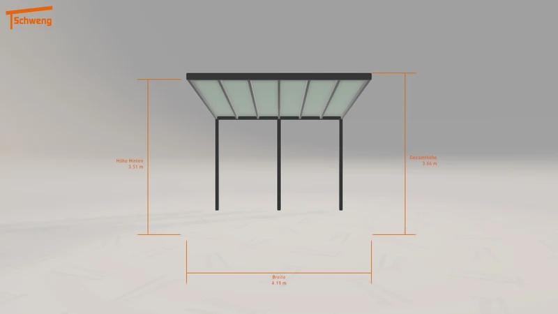 #AT Schweng Terrassenüberdachung S350 (ID mjvnn5)