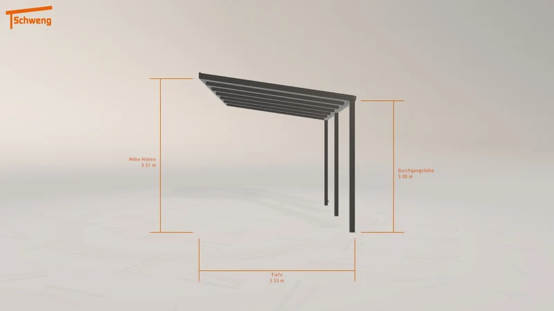 #AT Schweng Terrassenüberdachung S350 (ID mjvnn5)