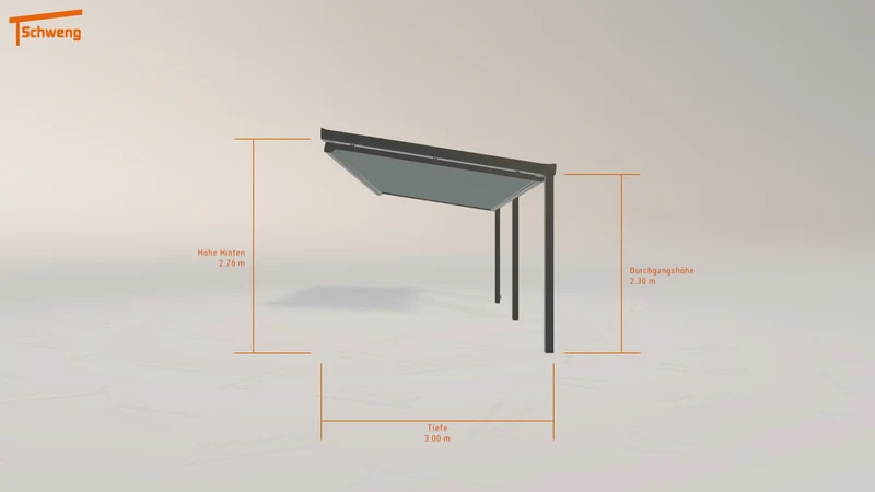 #DE Schweng Terrassenüberdachung S400 (ID 9wrgz5)