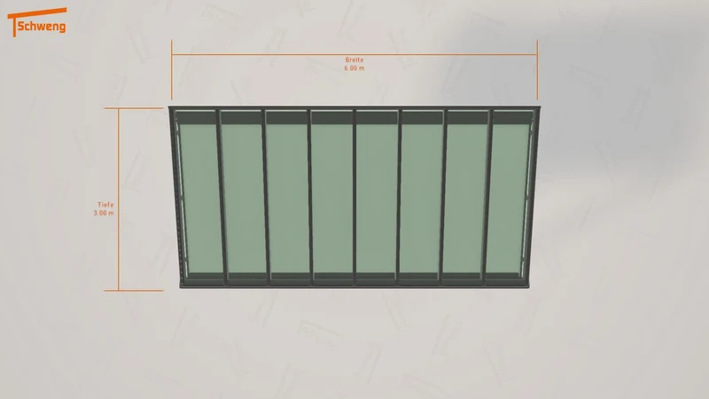 #DE Schweng Terrassenüberdachung S400 (ID 9wrgz5)