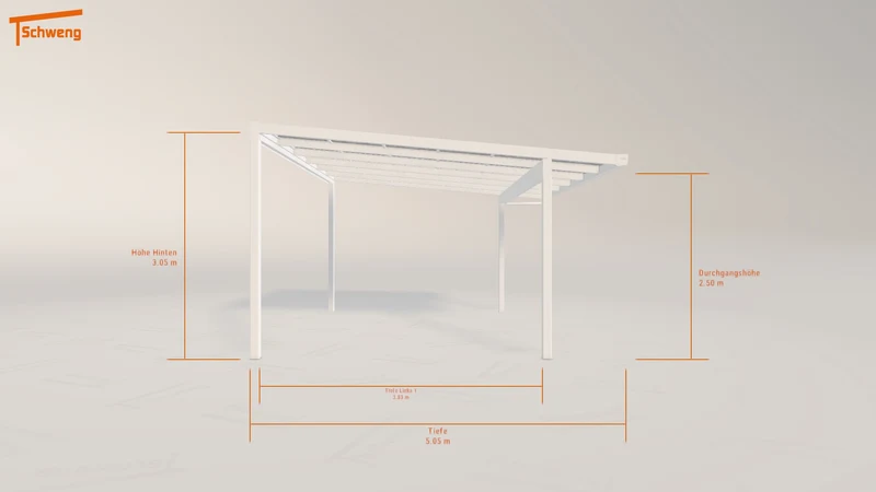 #DE Schweng Pultdachcarport S400 (ID 85jk72) #MTG