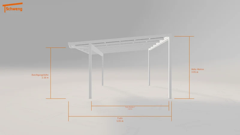 #DE Schweng Pultdachcarport S400 (ID 85jk72) #MTG