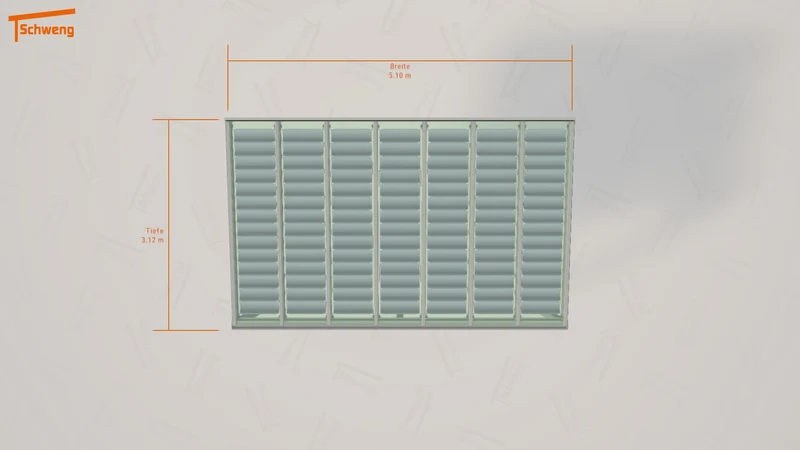 #DE Schweng Terrassenüberdachung S400 (ID jjgbbm)