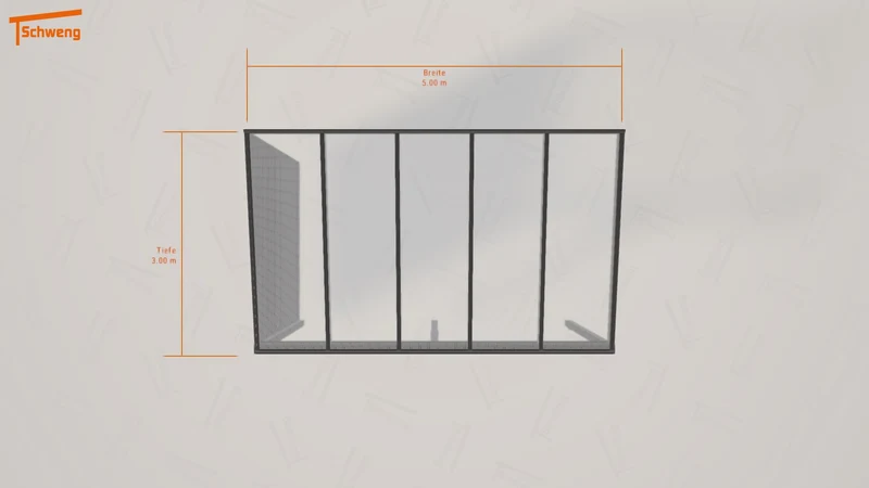 #DE Schweng Terrassenüberdachung S400 (ID 85jkkq)