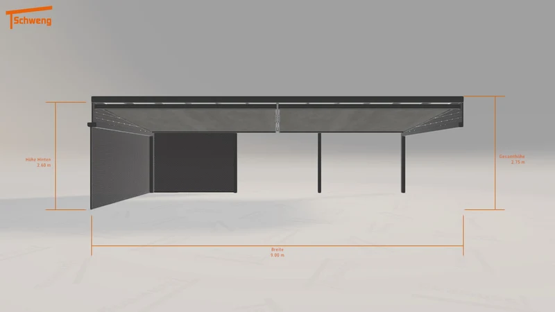 #DE Schweng Terrassenüberdachung S400 (ID 2q9zwj)