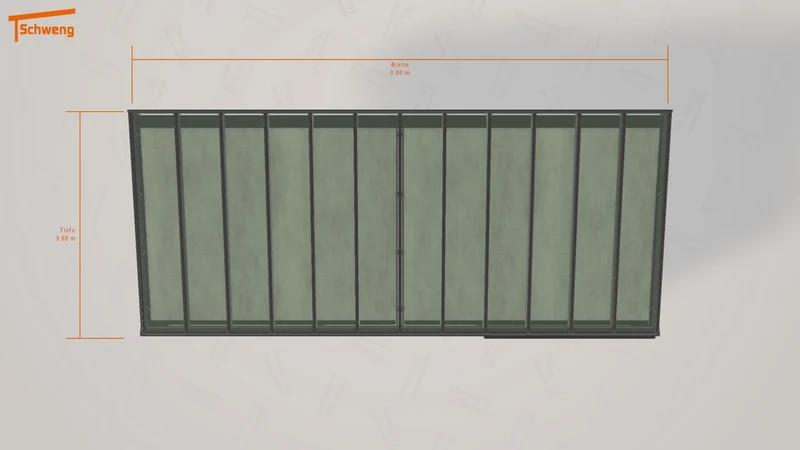 #DE Schweng Terrassenüberdachung S400 (ID 2q9zwj)