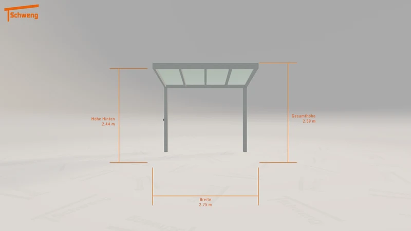 #DE Schweng Terrassenüberdachung S350 (ID dvdyd2)