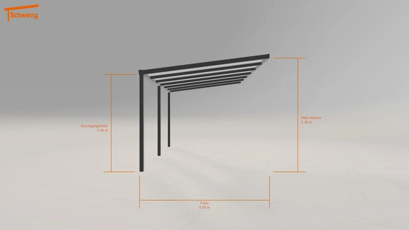 #DE Schweng Terrassenüberdachung S400 (ID 33yvy5)