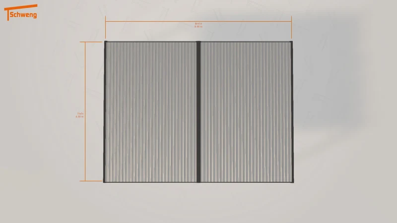 #DE Schweng Flachdachcarport C600 (ID w3jwdj) #MTG