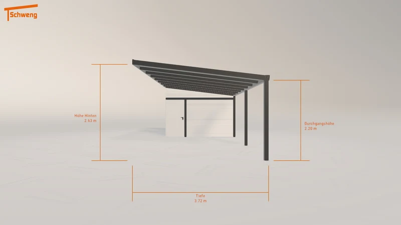 #DE Schweng Pultdachcarport S400 (ID pbvrj8) #MTG
