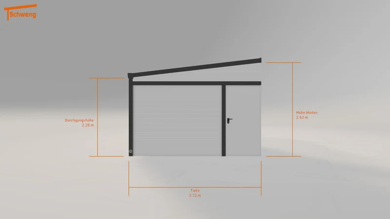 #DE Schweng Pultdachcarport S400 (ID pbvrj8) #MTG