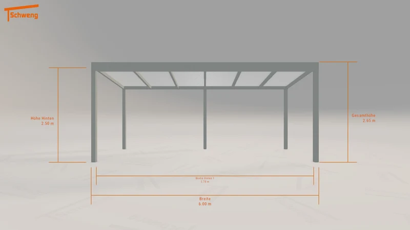 #DE Schweng Terrassenüberdachung S350 (ID jjgb78) #MTG