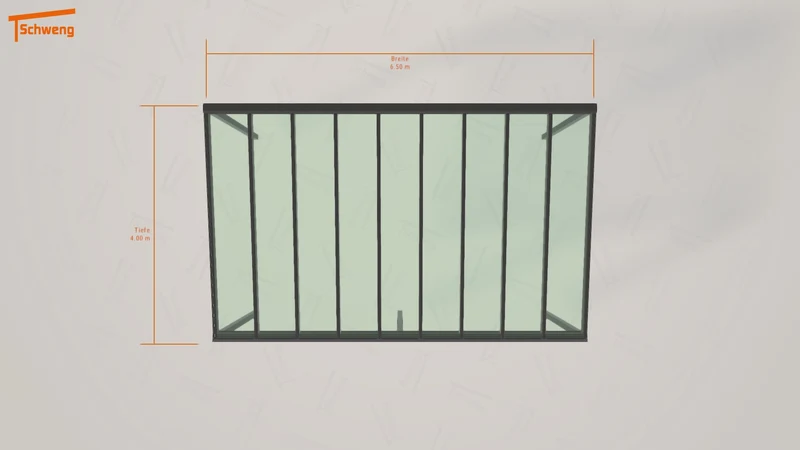 #DE Schweng Terrassenüberdachung S400 (ID 85jkv5)