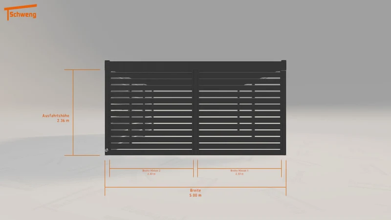 #AT Schweng Flachdachcarport C600 (ID x7zjdb)