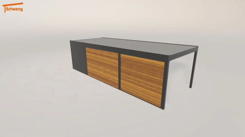 #DE Schweng Flachdachcarport C600 (ID 9wrg2g) #MTG