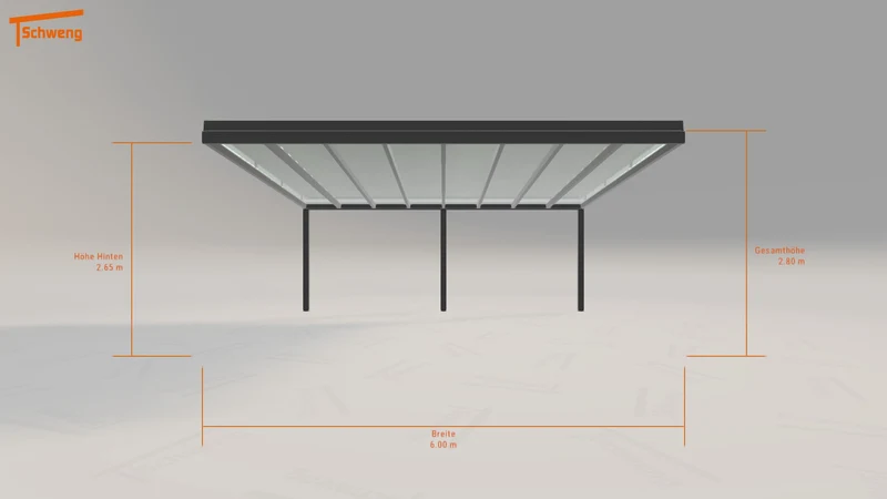 #DE Schweng Terrassenüberdachung S400 (ID 5m7p3k)