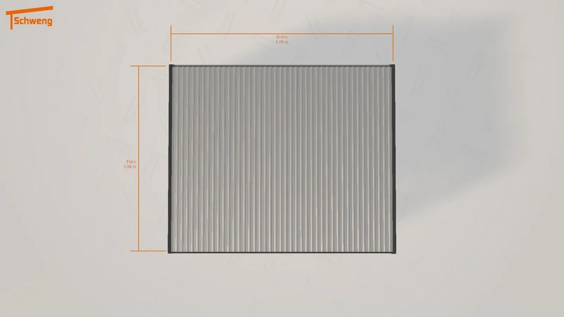 #DE Schweng Flachdachcarport C600+ (ID 85jmrm) #MTG