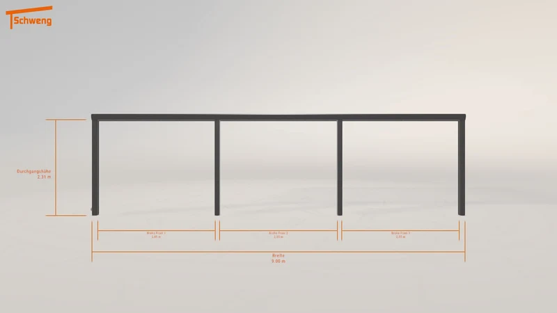 #DE Schweng Pultdachcarport S400 (ID 425mkd) #MTG