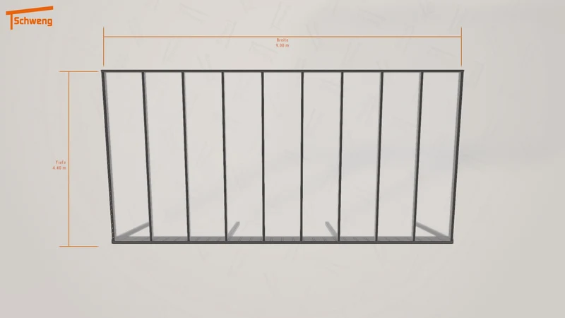 #DE Schweng Pultdachcarport S400 (ID 425mkd) #MTG