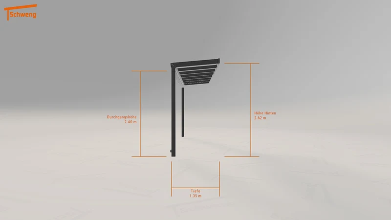 #DE Schweng Terrassenüberdachung S350 (ID bkd3nq)