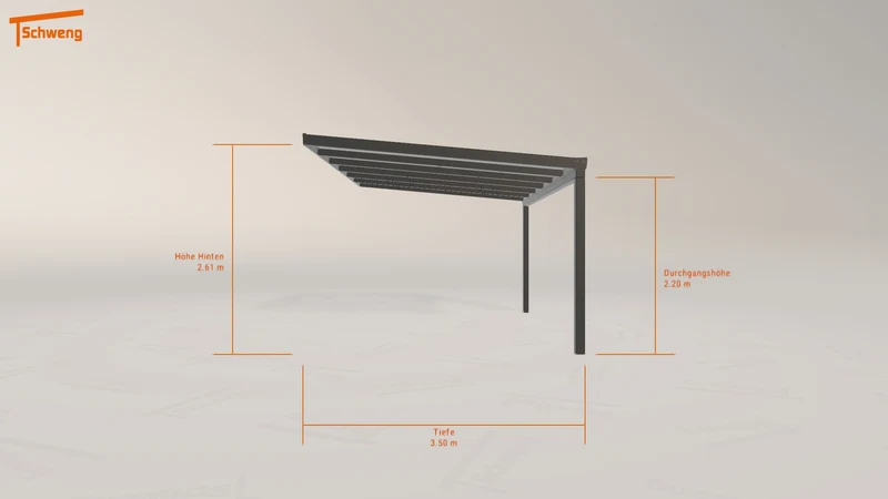 #DE Schweng Terrassenüberdachung S400 (ID zb3zj9)