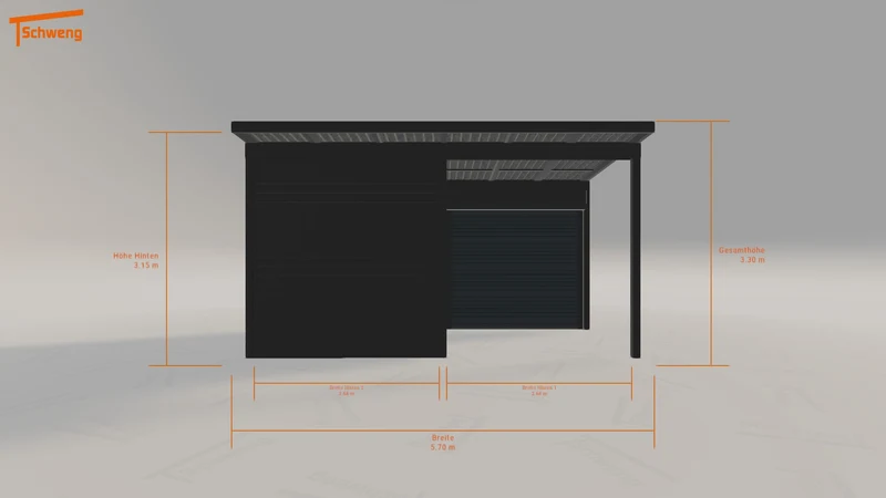 #DE Schweng Pultdachcarport S400 (ID 2q972g) #MTG