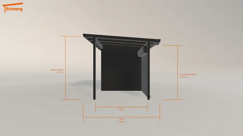 #DE Schweng Pultdachcarport S400 (ID 2q972g) #MTG