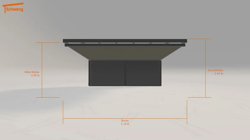#DE Schweng Terrassenüberdachung S400 (ID n5vrpj)