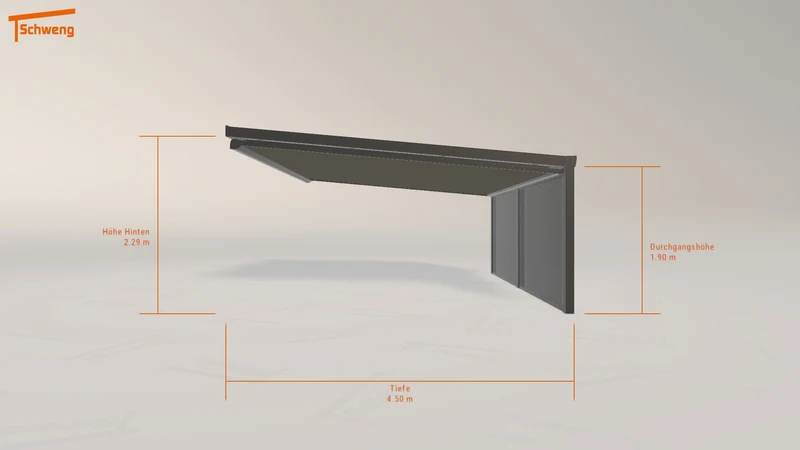 #DE Schweng Terrassenüberdachung S400 (ID n5vrpj)