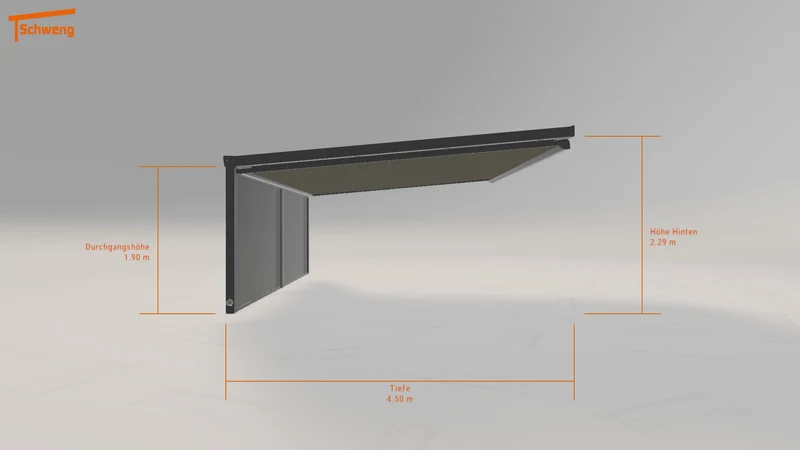 #DE Schweng Terrassenüberdachung S400 (ID n5vrpj)