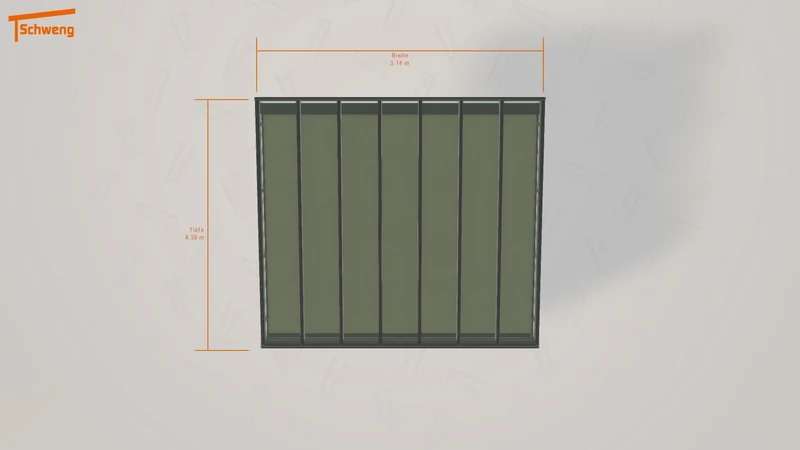 #DE Schweng Terrassenüberdachung S400 (ID n5vrpj)