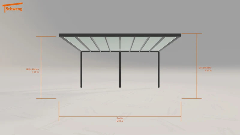 #DE Schweng Terrassenüberdachung S400 (ID 5m7jdv)