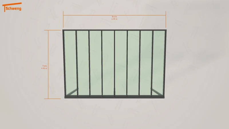 #DE Schweng Terrassenüberdachung S400 (ID 5m7jdv)