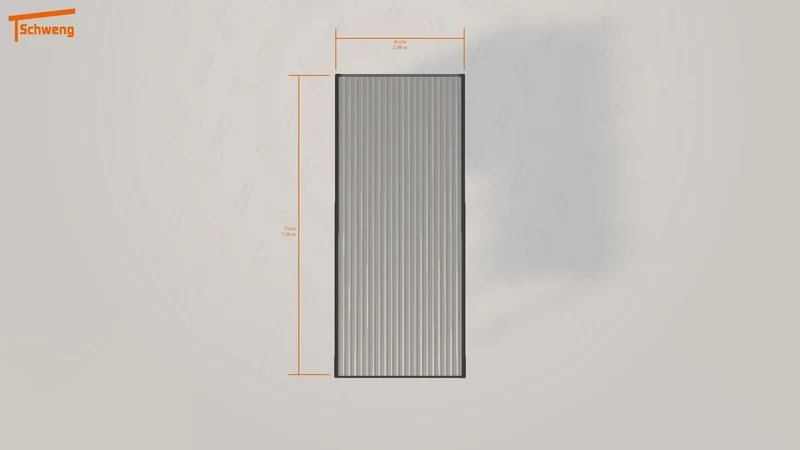 #DE Schweng Flachdachcarport C600 (ID 2q9wkd) #MTG